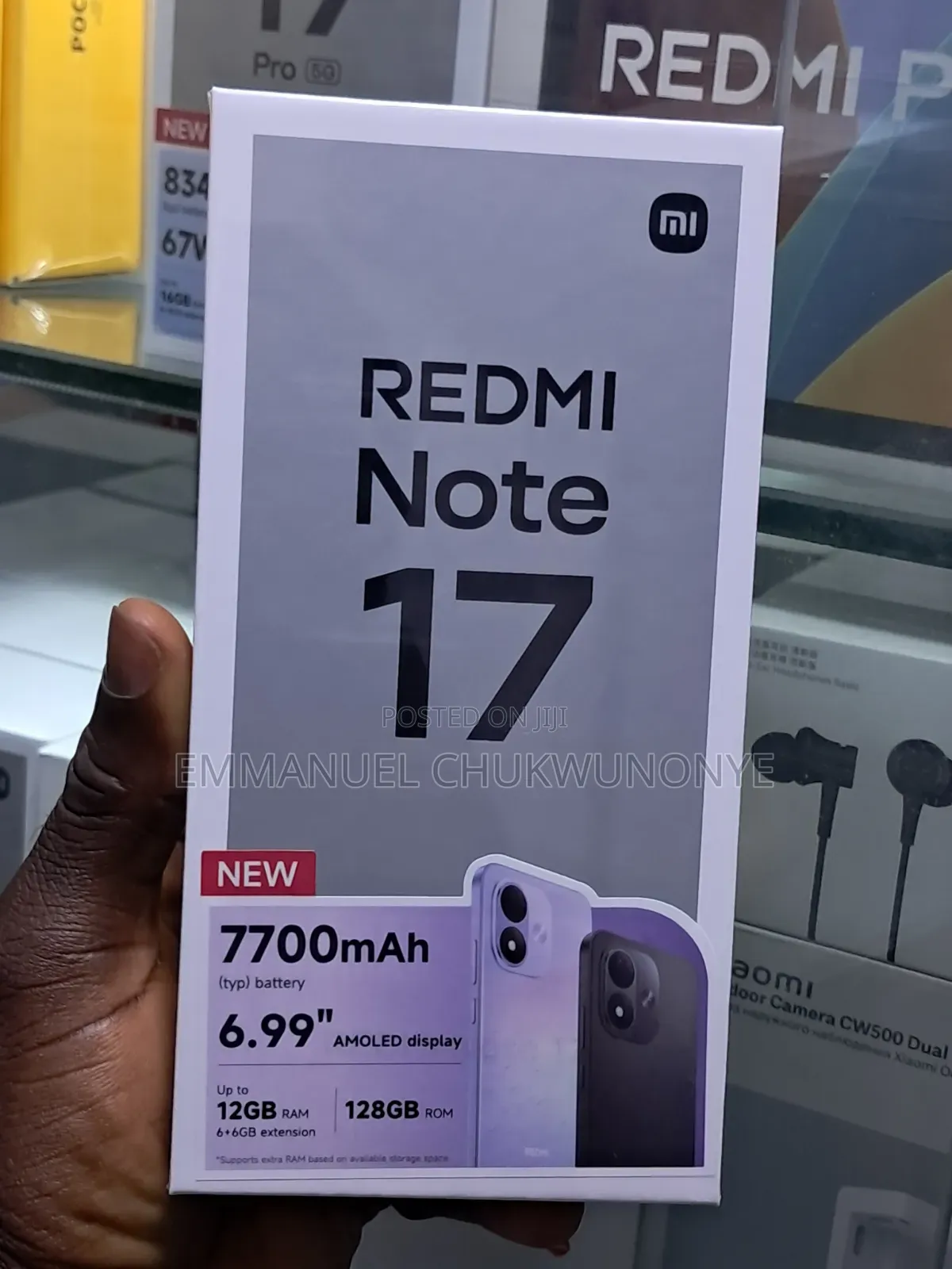 New Xiaomi Redmi Note 17 128 GB Black
