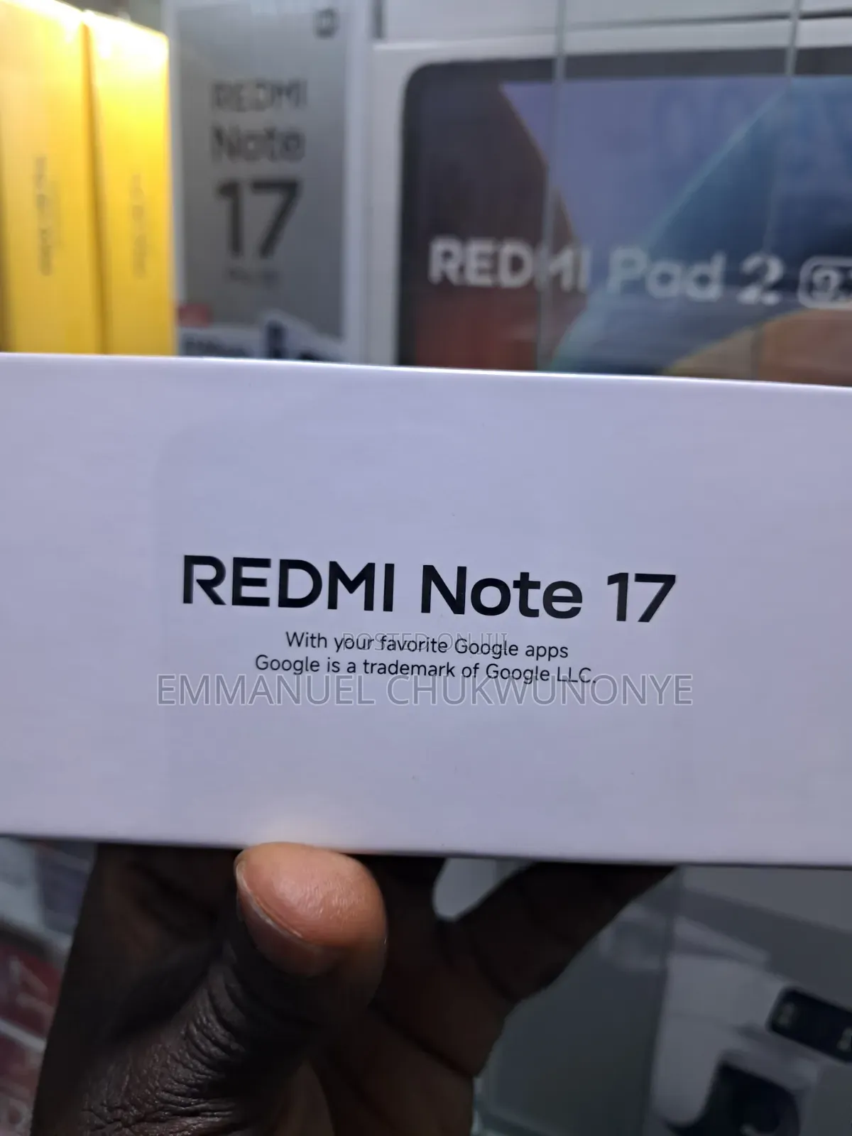 New Xiaomi Redmi Note 17 128 GB Black