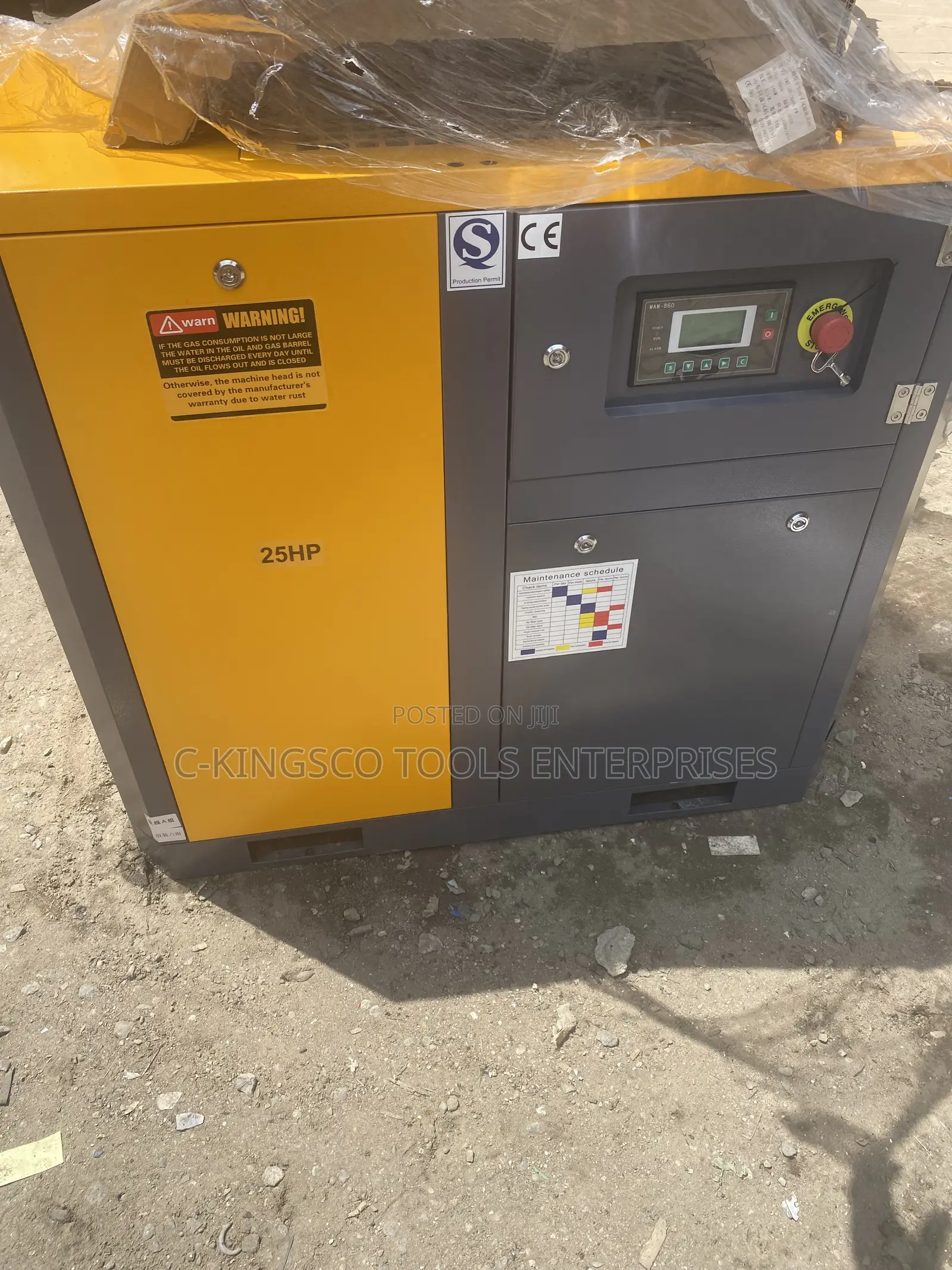 25HP (18.5 kW) Sparta Rotary Screw Air Compressor