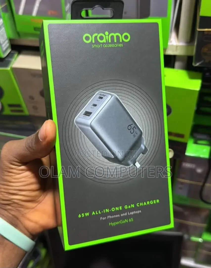 Oraimo 65w All in One Gan Charger