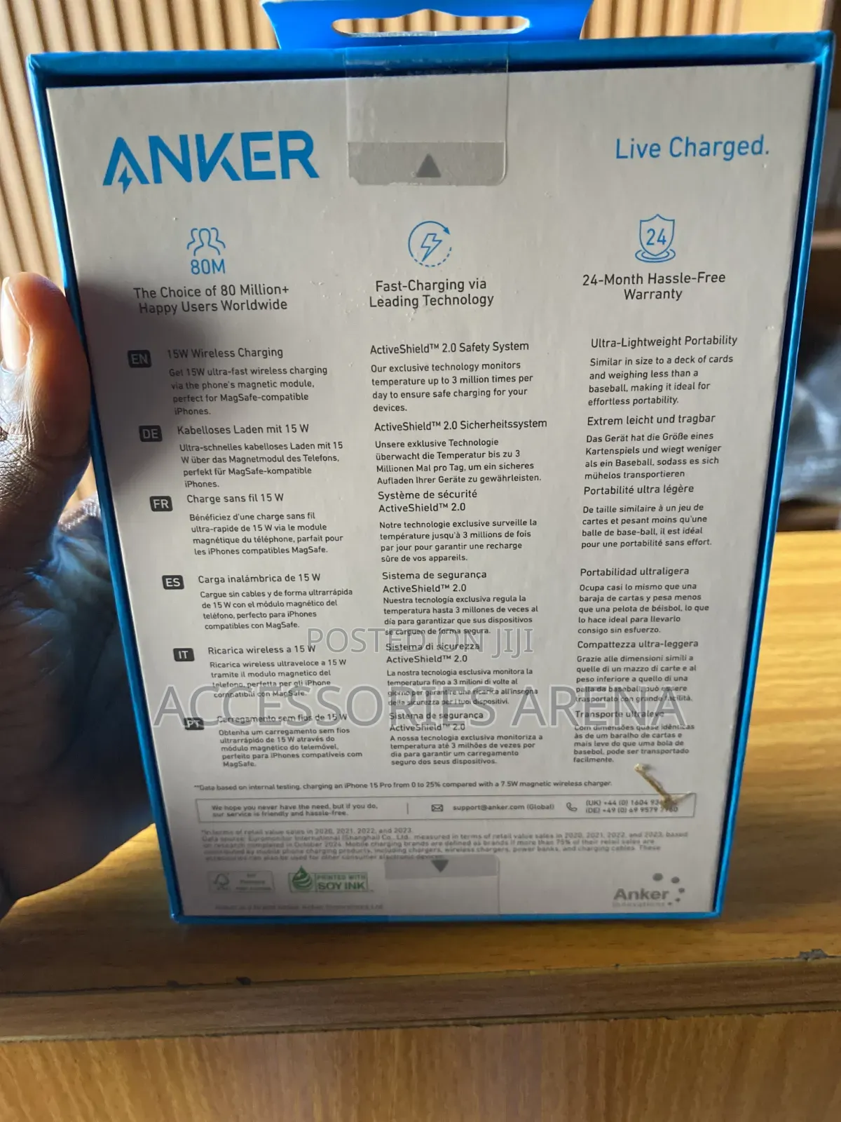 Anker MagGo 3-in-1 Foldable Wireless Charging Station (Qi2 15W)