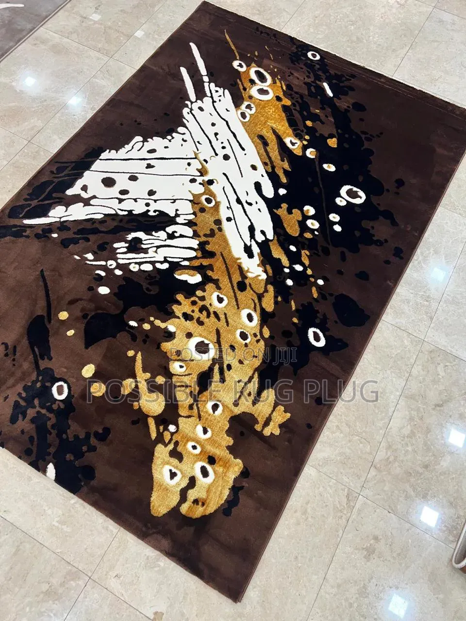 Gold/Brown/White Design Center Rugs