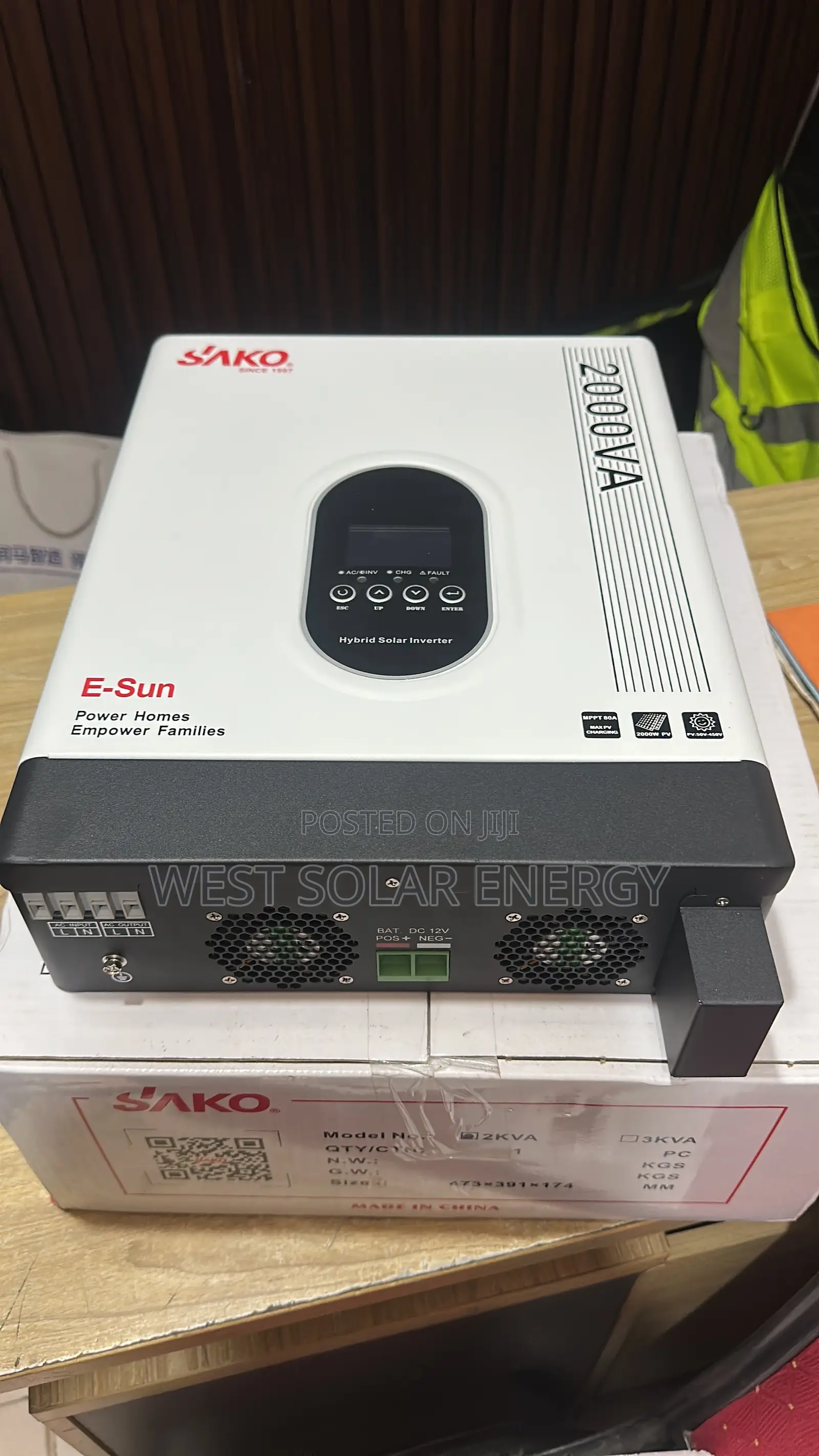 2KVA 24V SAKO Hybrid Solar Inverter