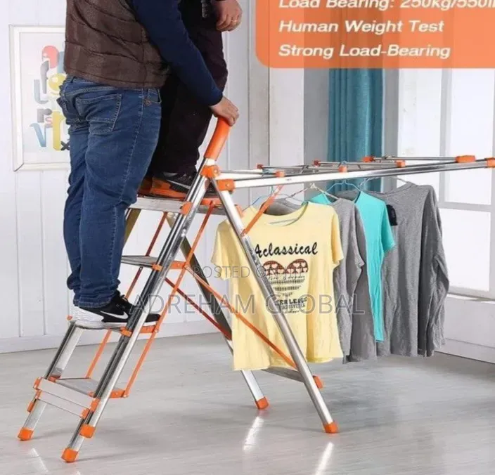 4steps Ladder/Clothes Hanger