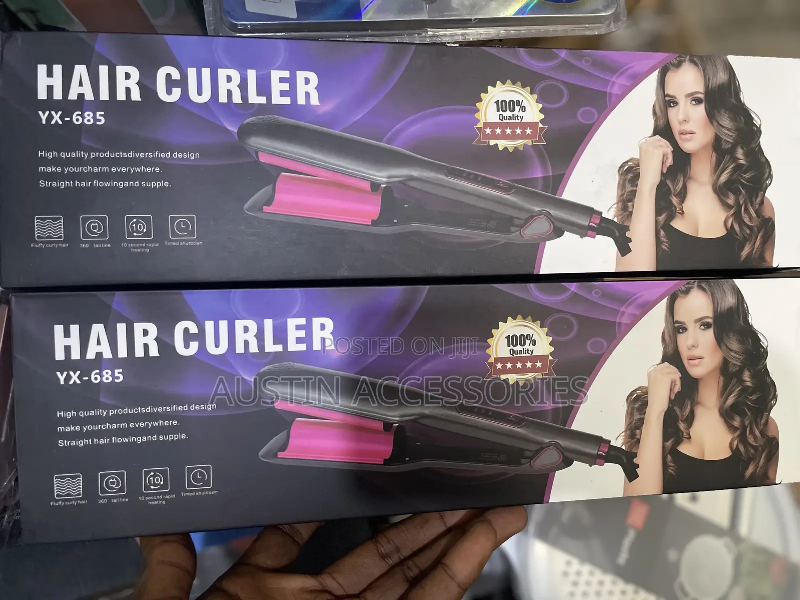 Hair Curler and Straightner