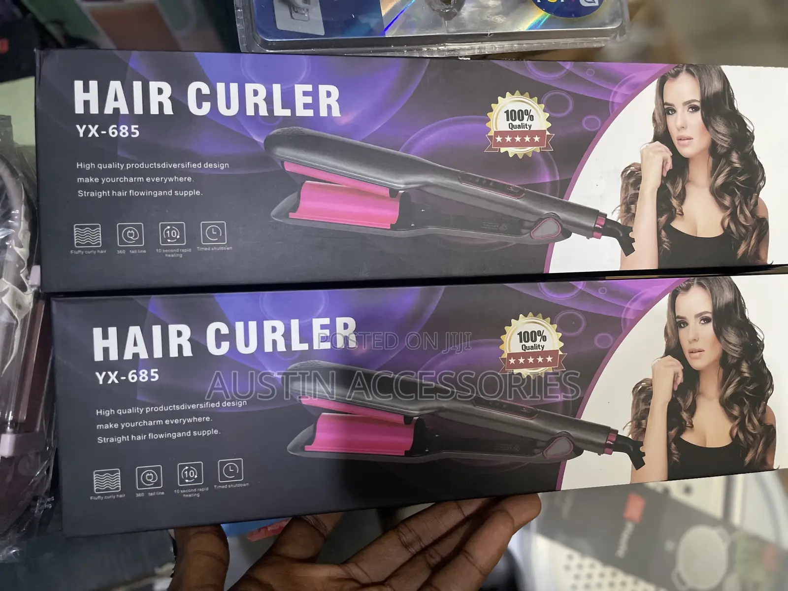 Hair Curler and Straightner