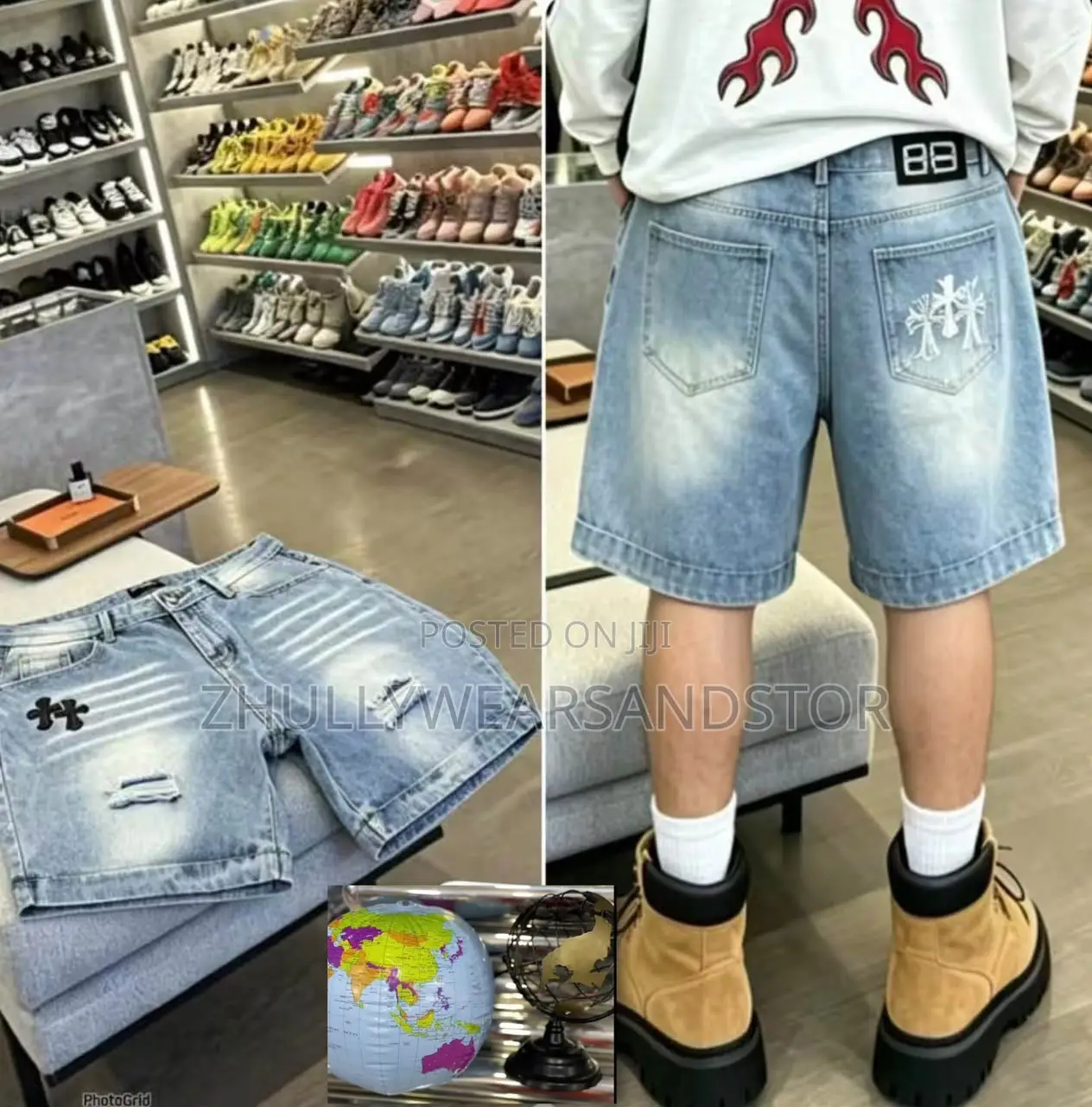 Highest Quality Premium Thick Jean Shorts
