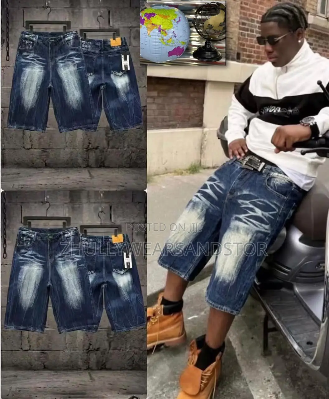 Highest Quality Premium Thick Jean Shorts