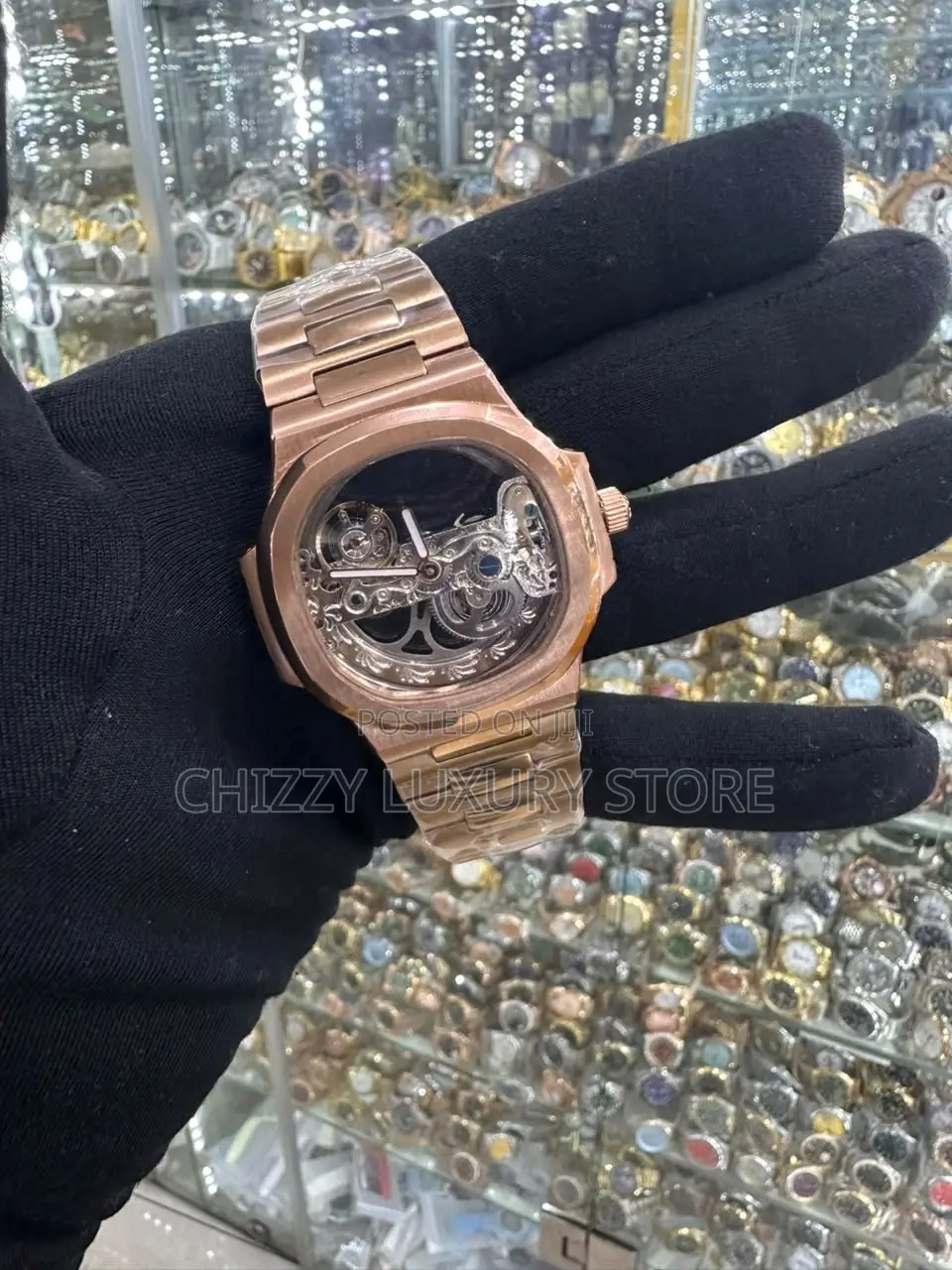 Patek Philippe Quality Luxury Men Automatic Engine Wristwatch