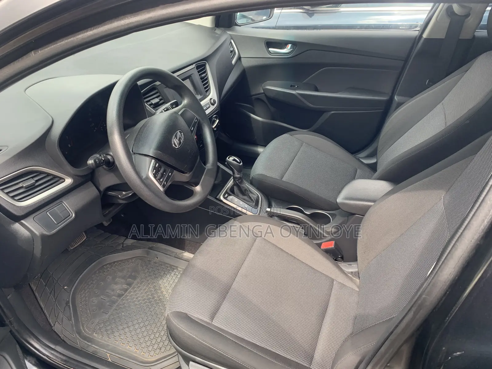 Hyundai Accent SEL 2020 Black