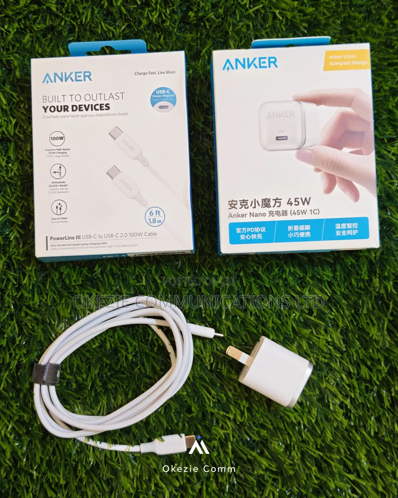 Anker 45w Charger + Cable, for Samsung S-Series Superfast Charging