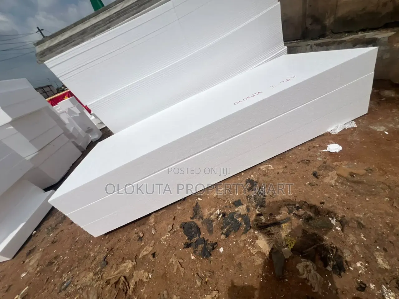Polystyrene Board Parapet and Slab