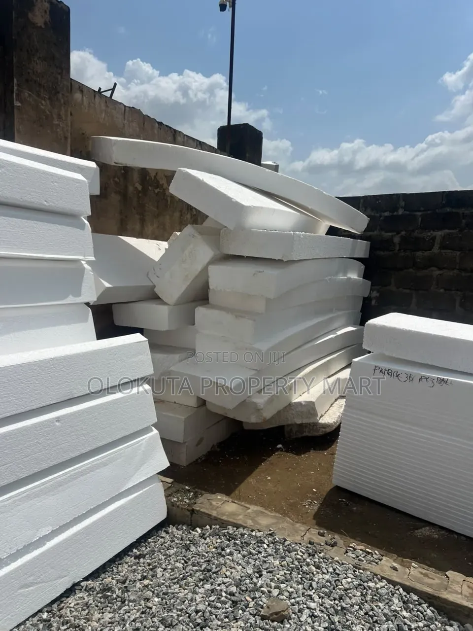Polystyrene Board Parapet and Slab