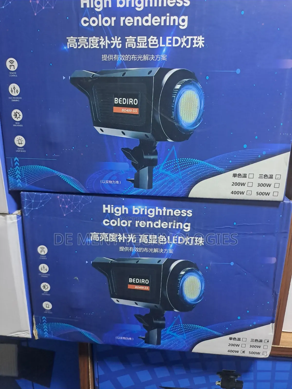 Bediro BD400-SS High Brightness Color Rendering LED
