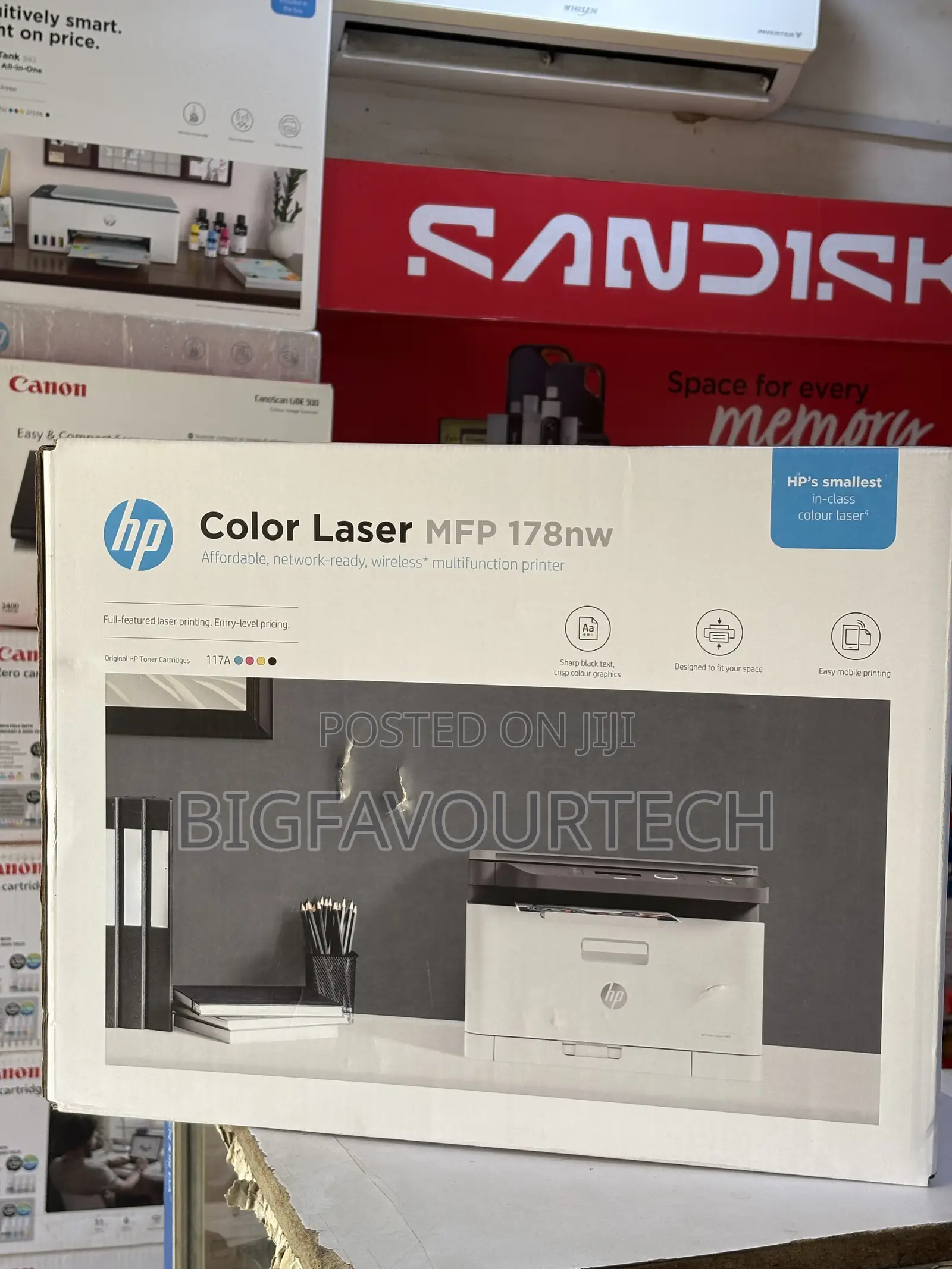 HP Color Laser MFP 178nw (4ZB96A)