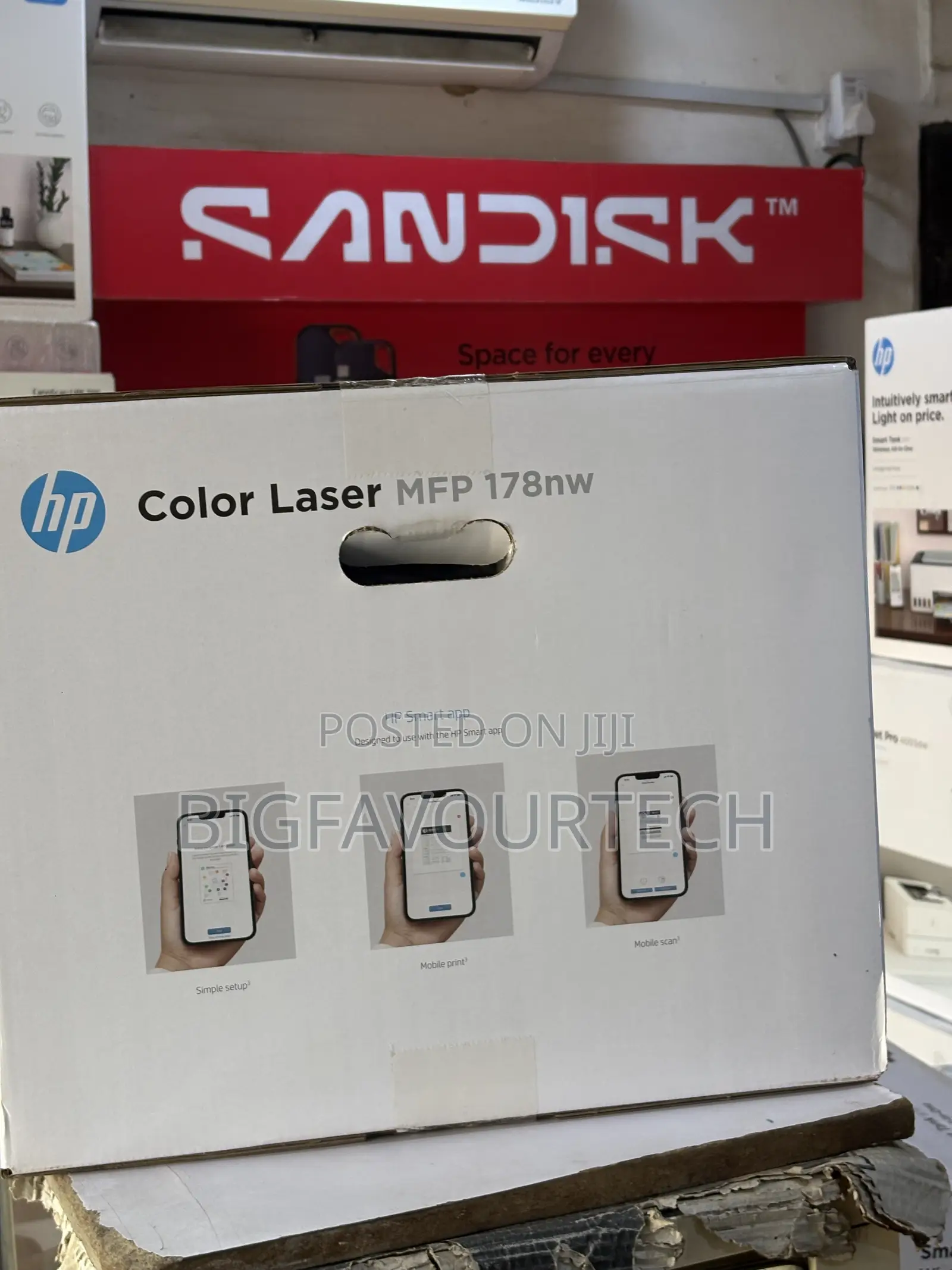 HP Color Laser MFP 178nw (4ZB96A)