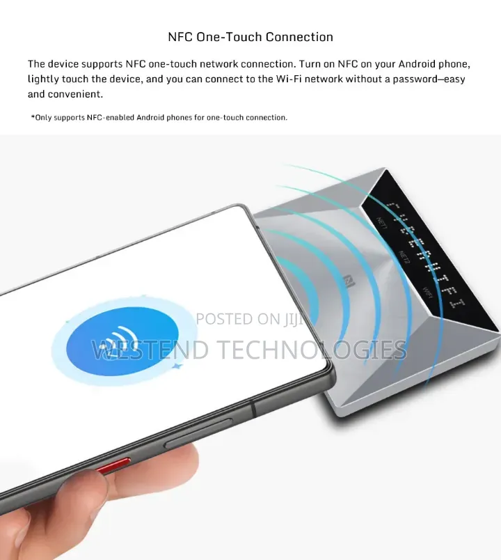 ZTE V50 5G Mobile WiFi Router With NFC MU3351 1.83GBPS Wifi Speed