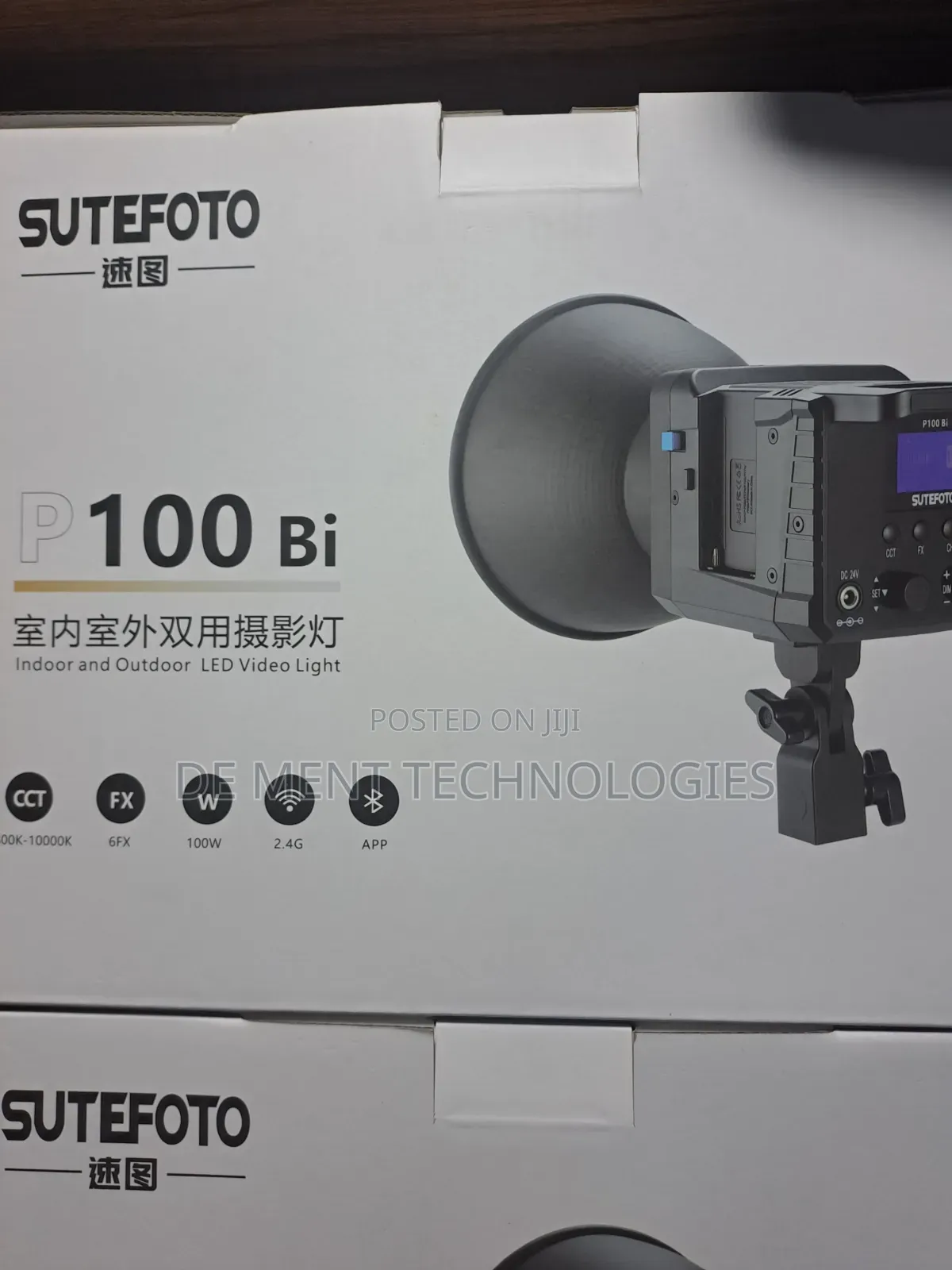 SuteFoto P100 Bi-Color LED Monolight