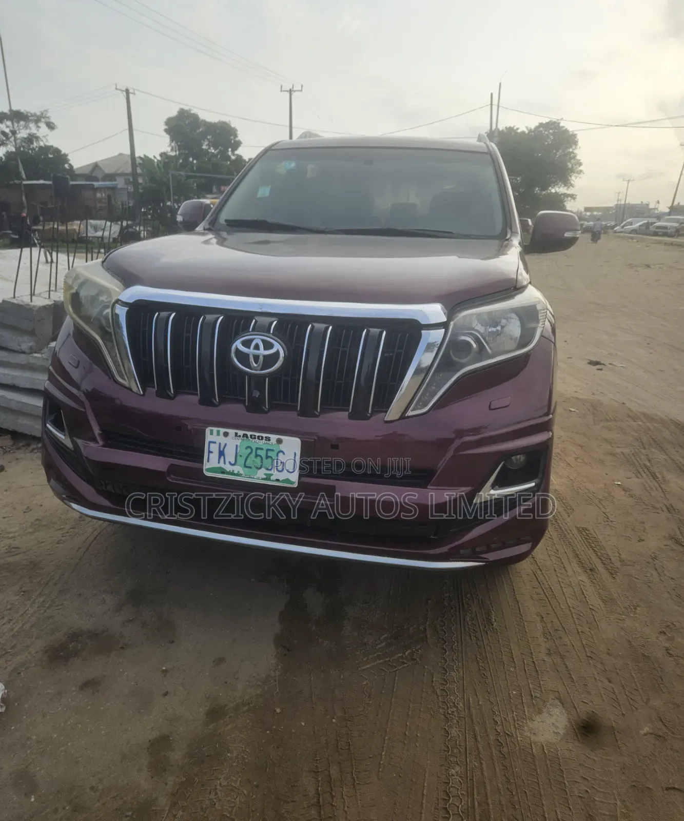 Toyota Land Cruiser Prado 2012 Red