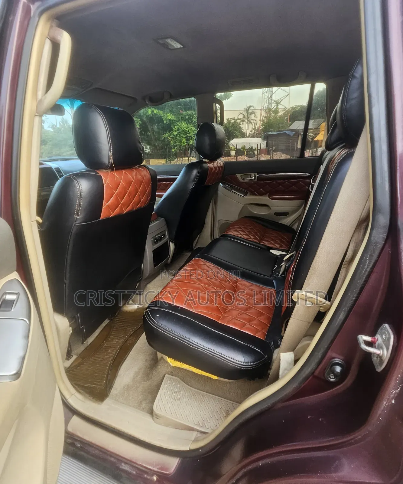 Toyota Land Cruiser Prado 2012 Red