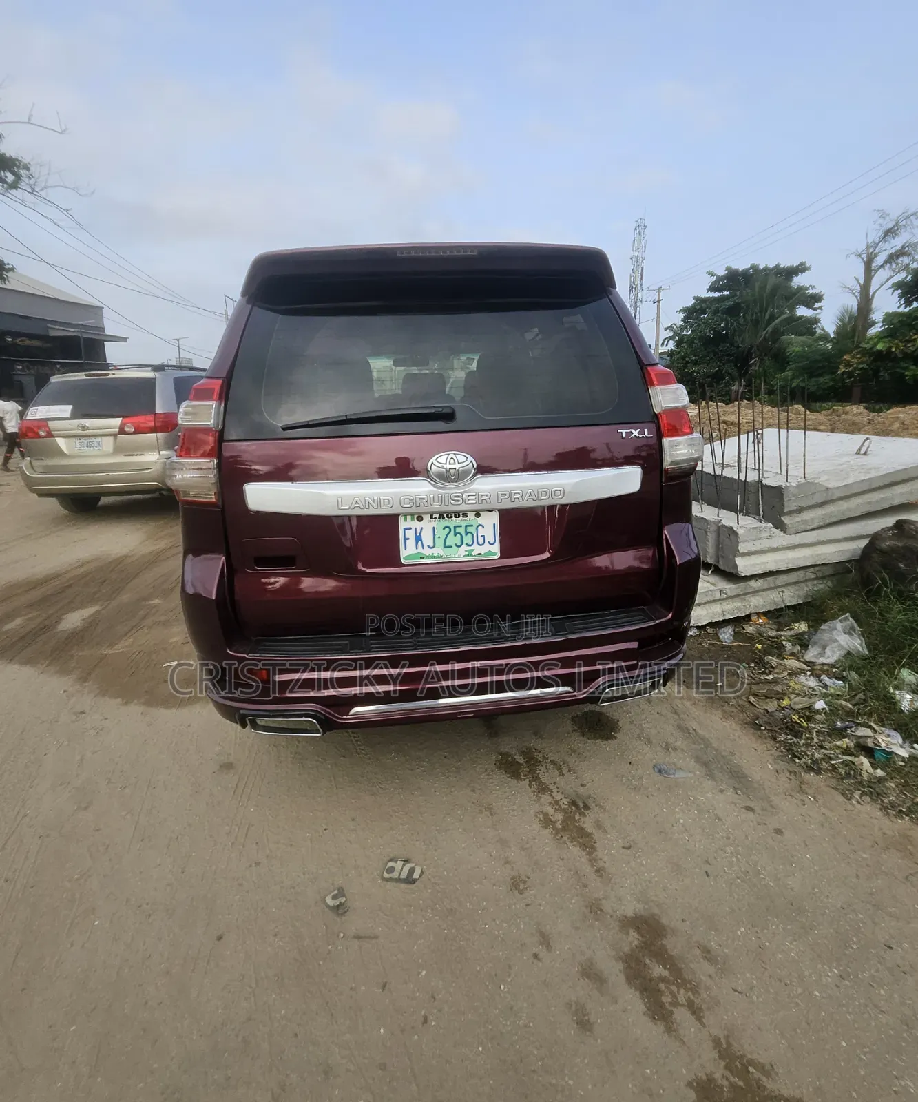 Toyota Land Cruiser Prado 2012 Red