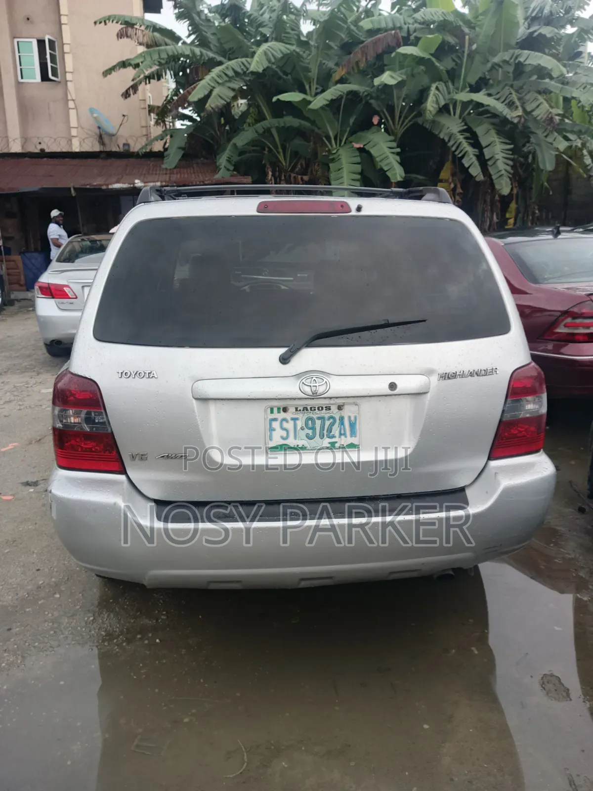 Toyota Highlander Sport Long 4x4 2007 Silver