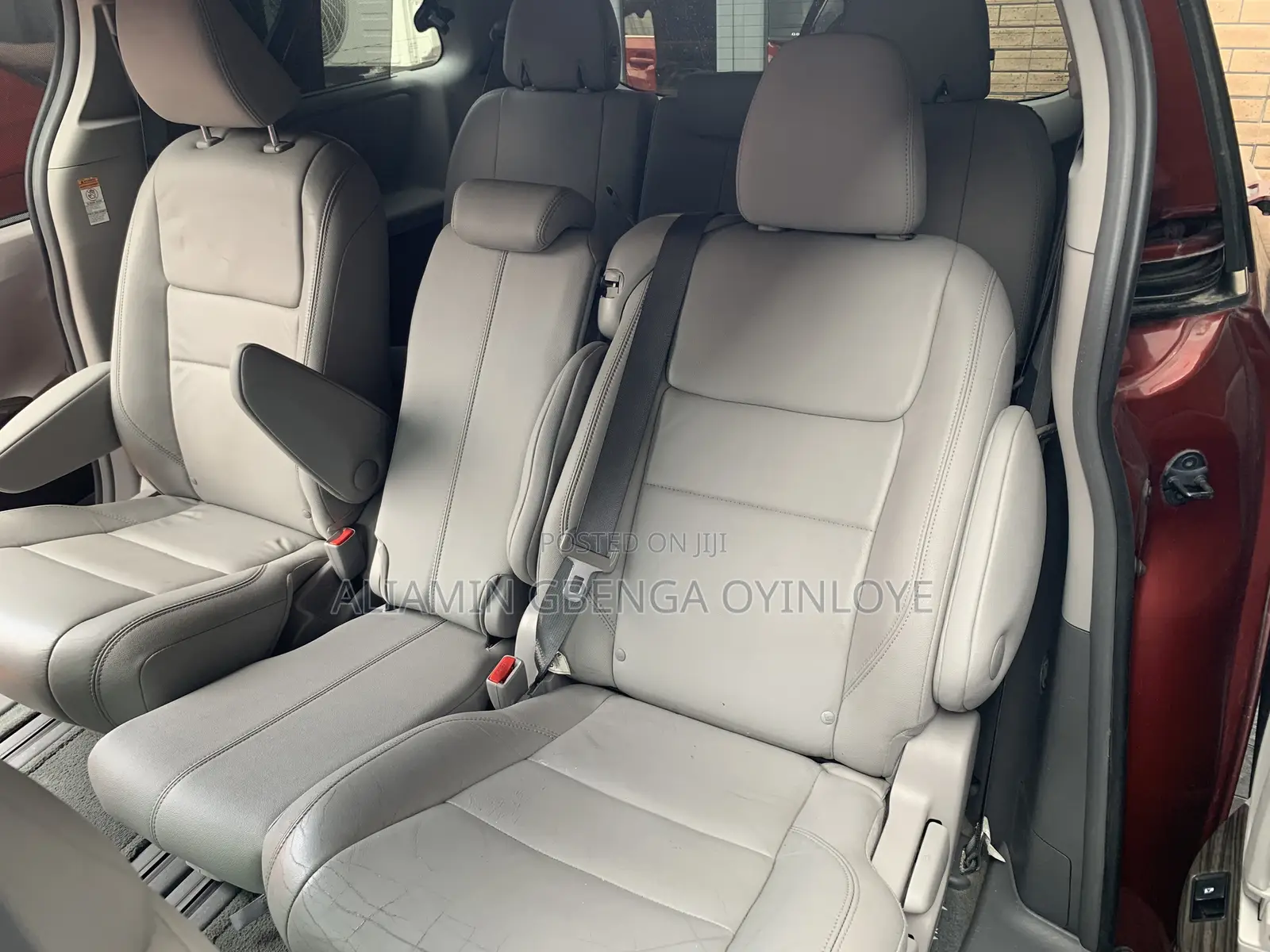 Toyota Sienna XLE 8 Passenger (3.5L 6cyl 6A) 2016 Red