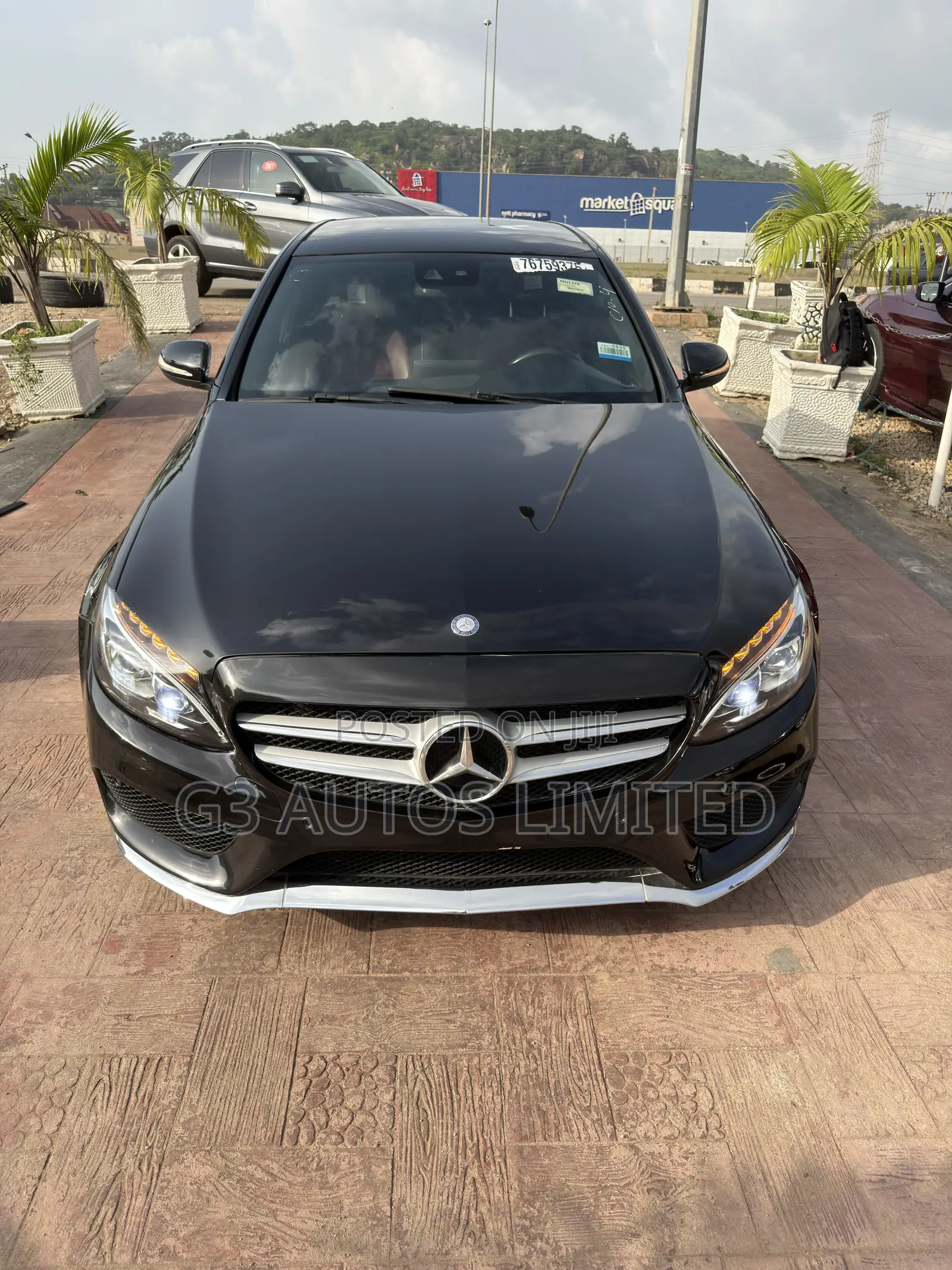 Mercedes-Benz C-Class C 400 4MATIC (W205) 2015 Black