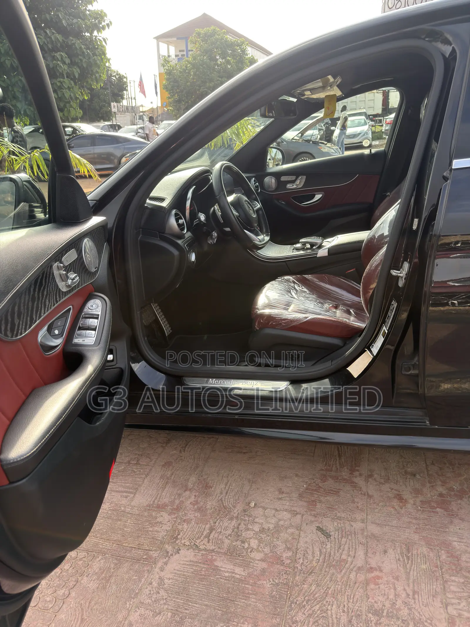 Mercedes-Benz C-Class C 400 4MATIC (W205) 2015 Black