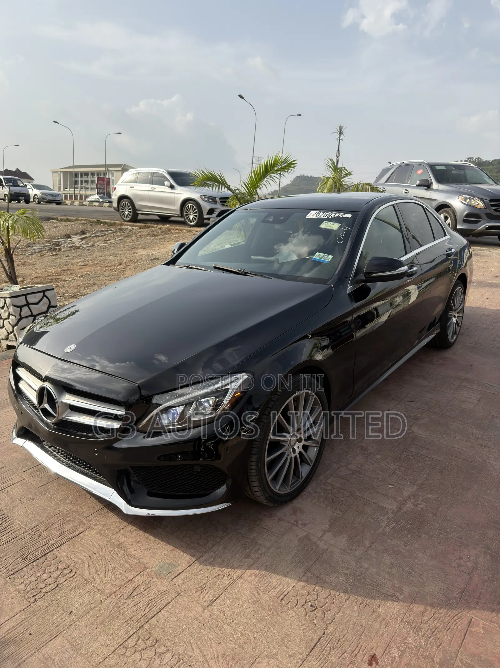 Mercedes-Benz C-Class C 400 4MATIC (W205) 2015 Black