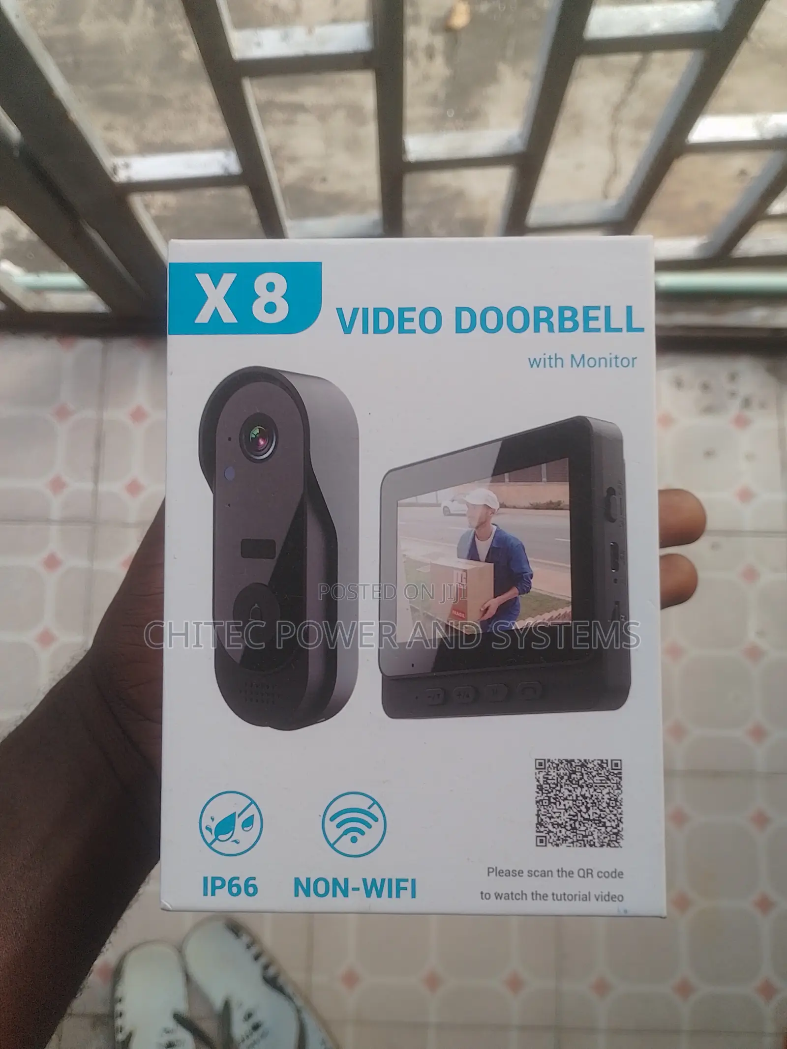 Video Doorbell With Monitor