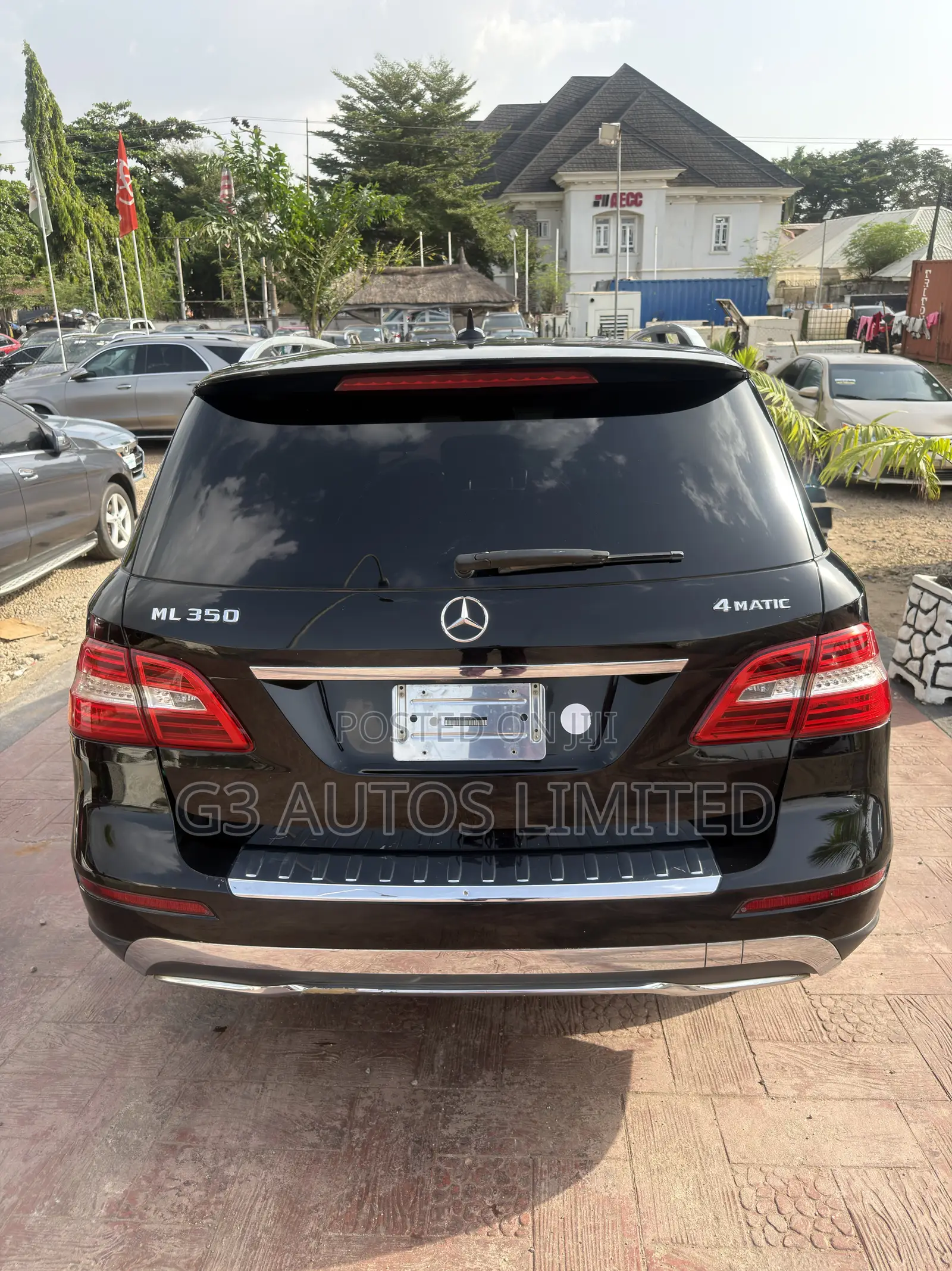 Mercedes-Benz M Class ML 350 4Matic 2012 Black