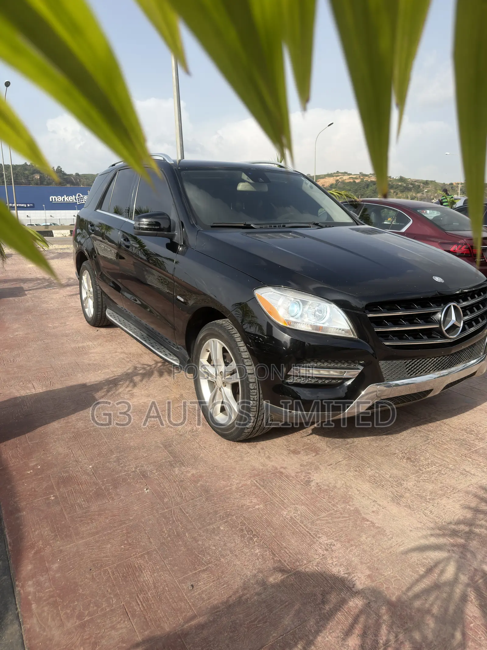 Mercedes-Benz M Class ML 350 4Matic 2012 Black
