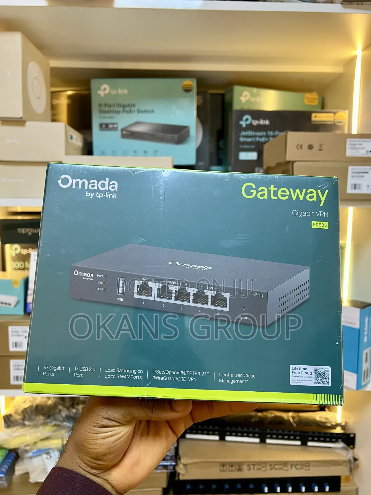 TP-Link Omada Gateway Er605 Er7206 Er707-M2 Er8411 Er706w-4g Er7212pc