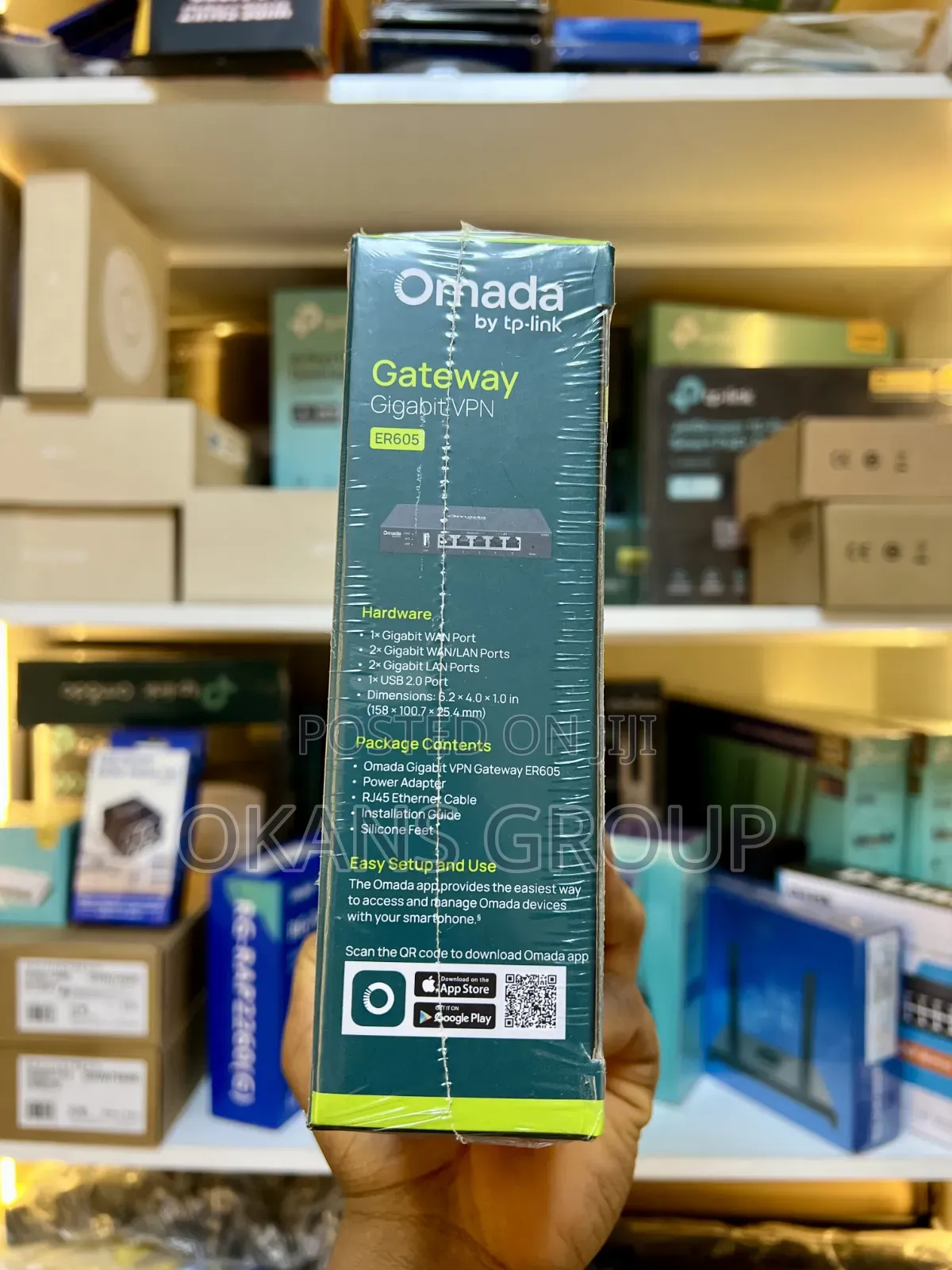TP-Link Omada Gateway Er605 Er7206 Er707-M2 Er8411 Er706w-4g Er7212pc