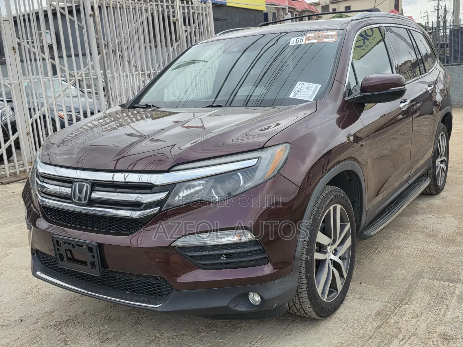 Honda Pilot Touring 4dr SUV 4WD (3.5L 6cyl 9A) 2017 Burgundy