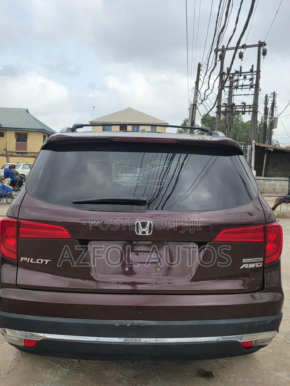 Honda Pilot Touring 4dr SUV 4WD (3.5L 6cyl 9A) 2017 Burgundy