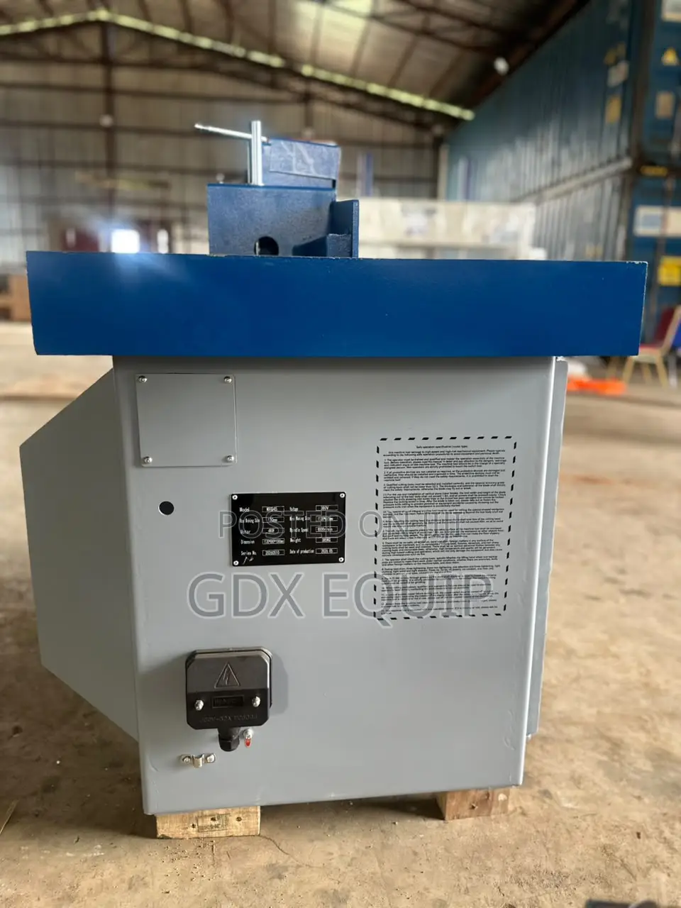 WOODMETAL MXQ45 Spindle Moulder With Tilting Shaft – 4kW