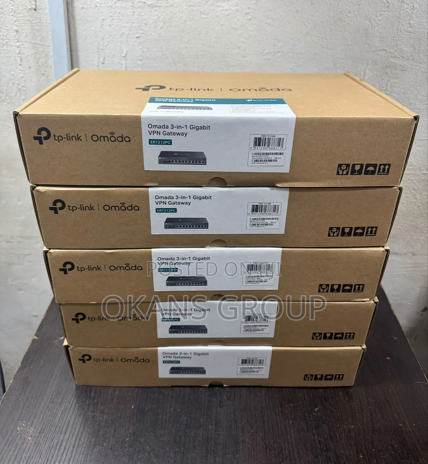 TP-Link Omada Gateway Er605 Er7206 Er707-M2 Er8411 Er706w-4g Er7212pc
