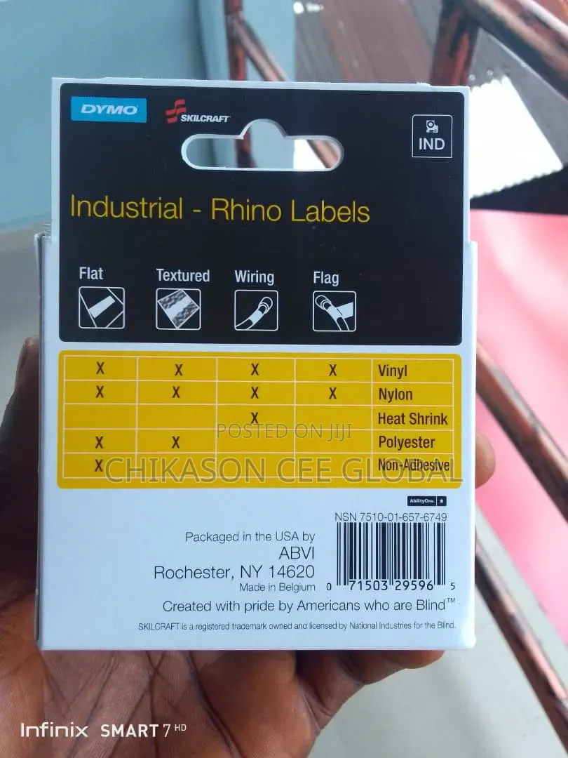 1/2" X 5ft Dymo Heat Shrink Tube
