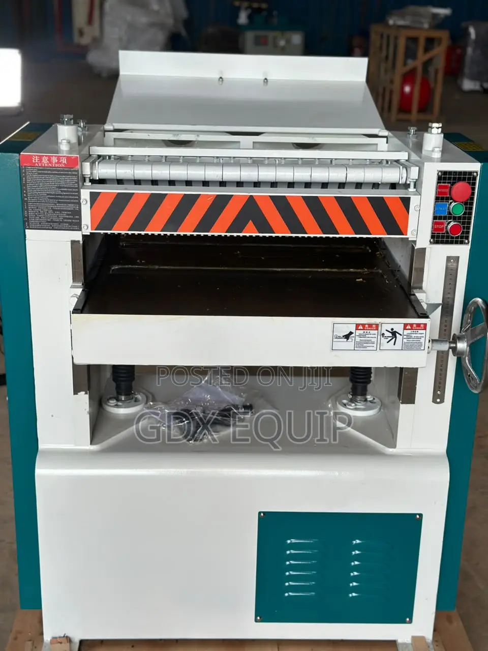 WOODMETAL WTP630 Heavy-Duty Thicknesser Planer With Spiral Cutter