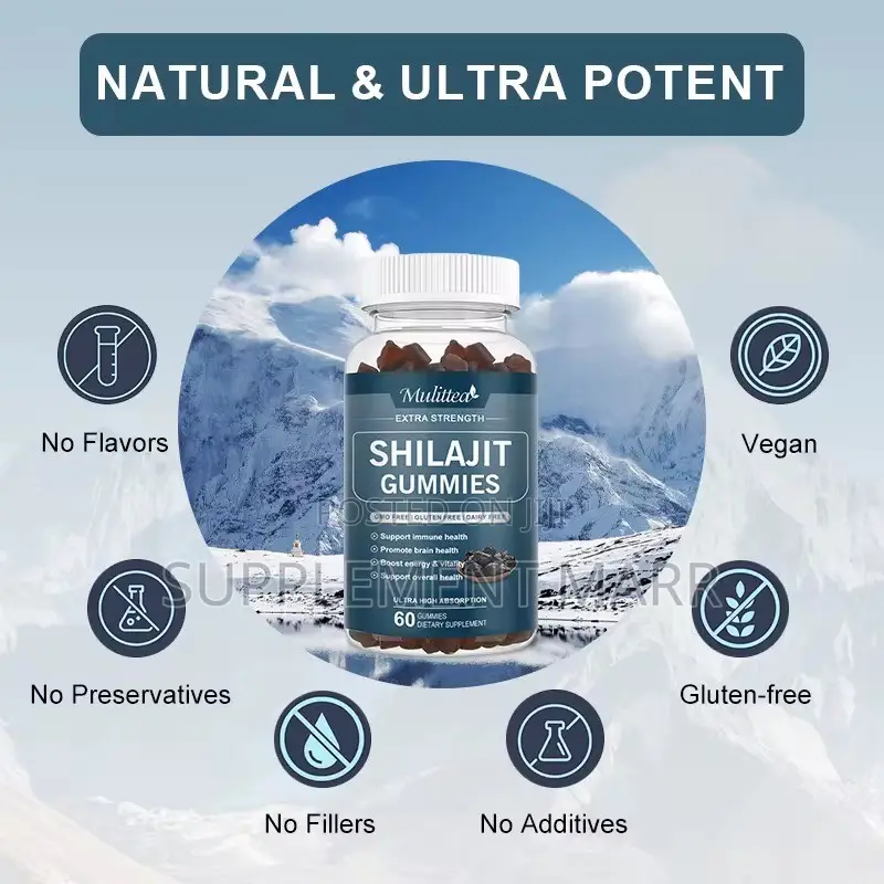 Shilajit Gummies | Immune Health | Brain Health | Energy & Vitality