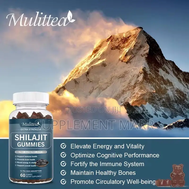 Shilajit Gummies | Immune Health | Brain Health | Energy & Vitality