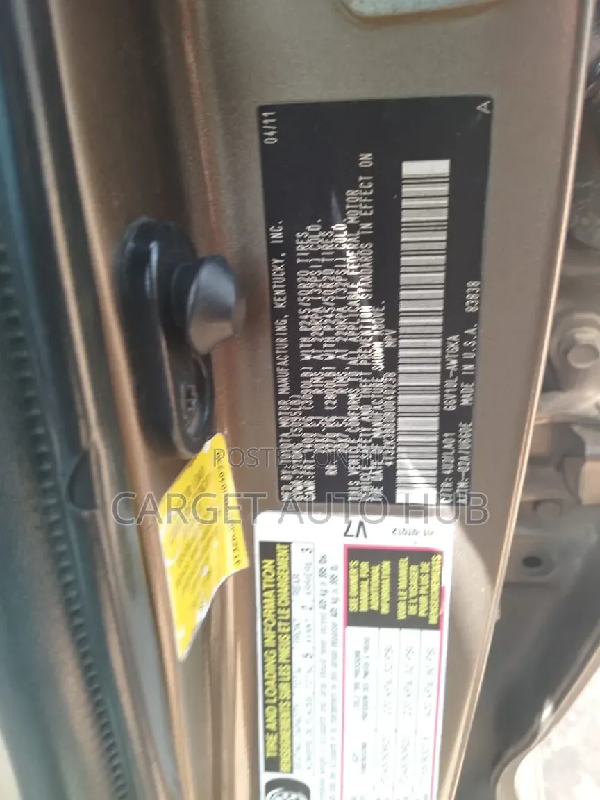 Toyota Venza V6 2011 Brown