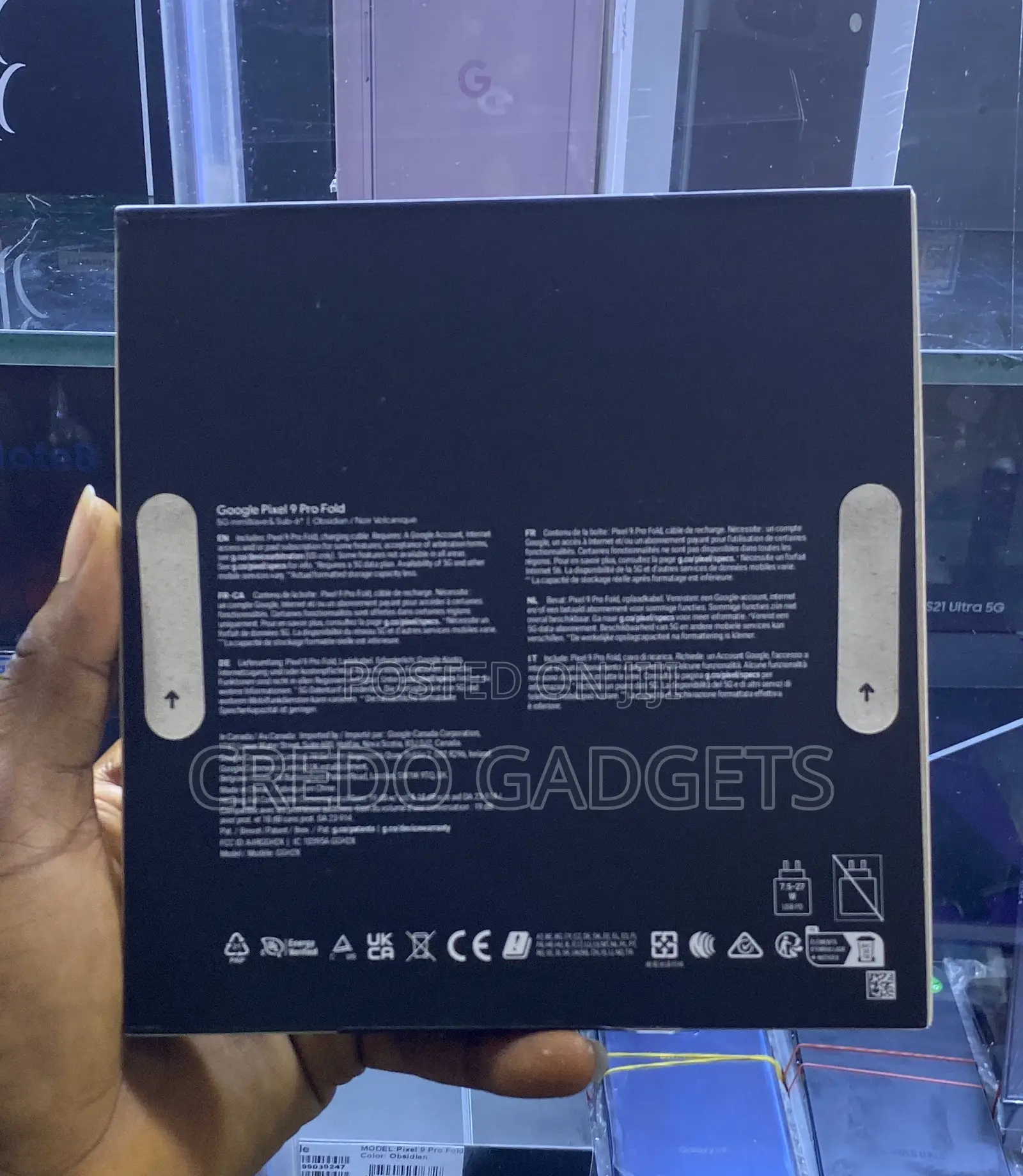 New Google Pixel 9 Pro Fold 256 GB Black