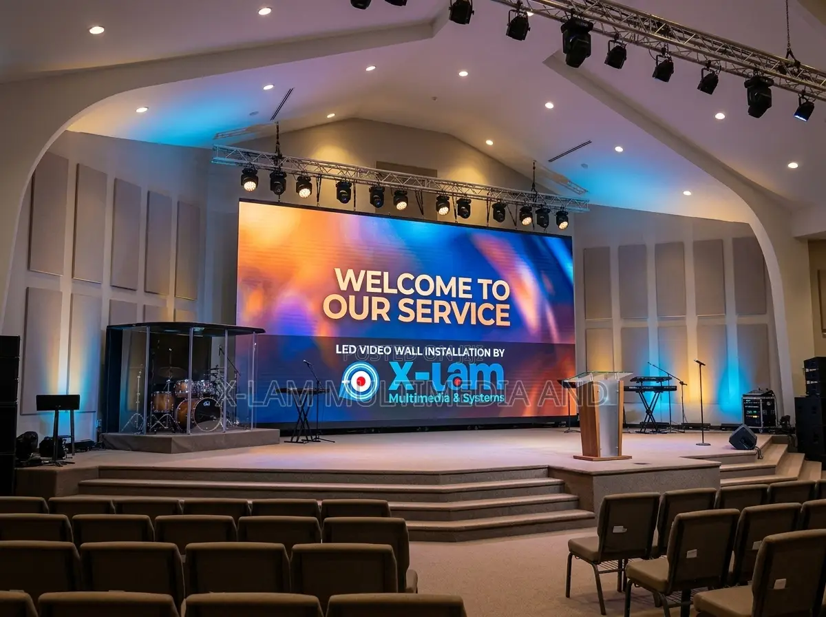 LED Screen Supplier for Churches and Event Venues