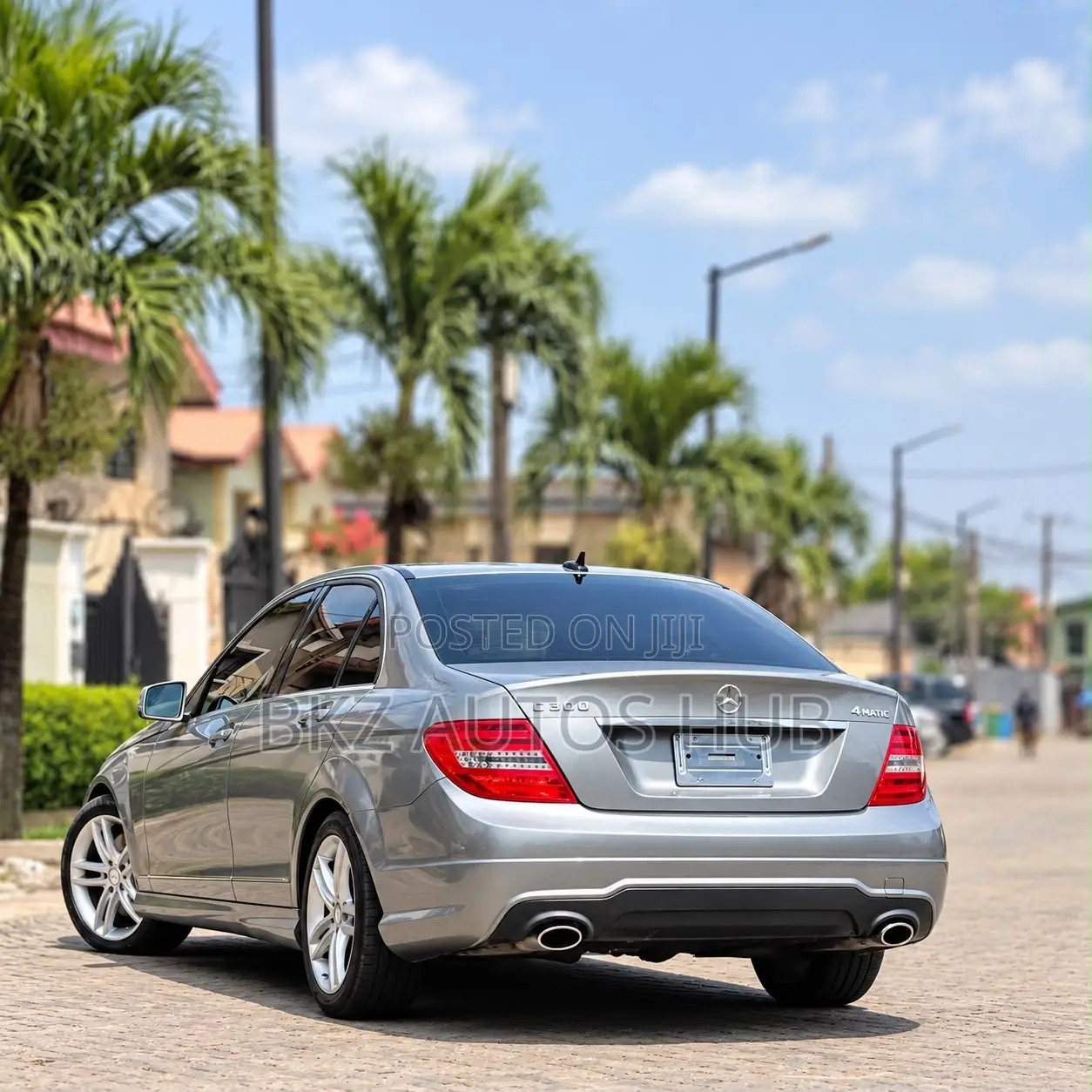 Mercedes-Benz C300 Sport 4Matic Sedan AWD (3.5L 6cyl 7A) 2014 Gray