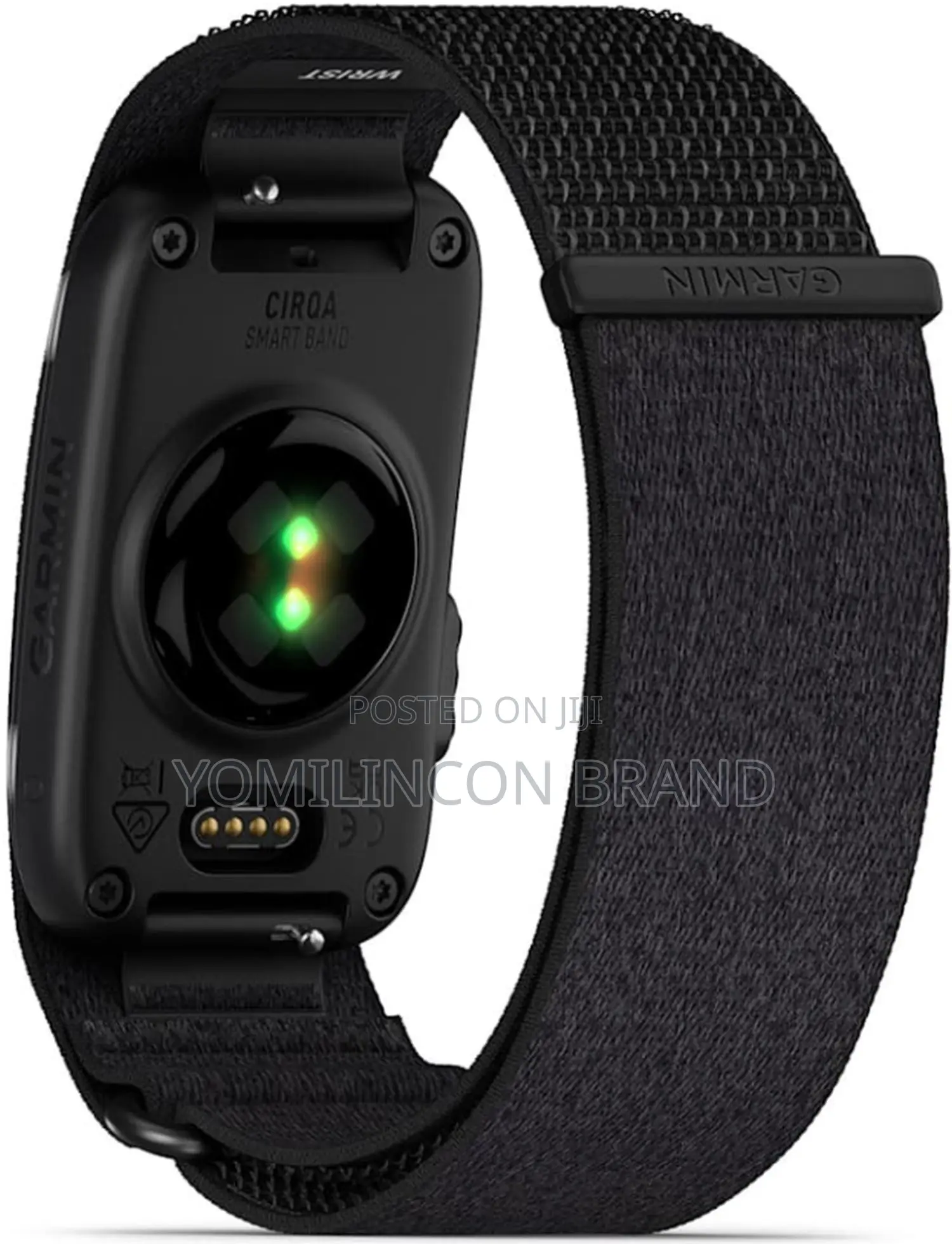 Garmin CIRQA Smart Band Screenless Activity Tracker, L/Xl, Black