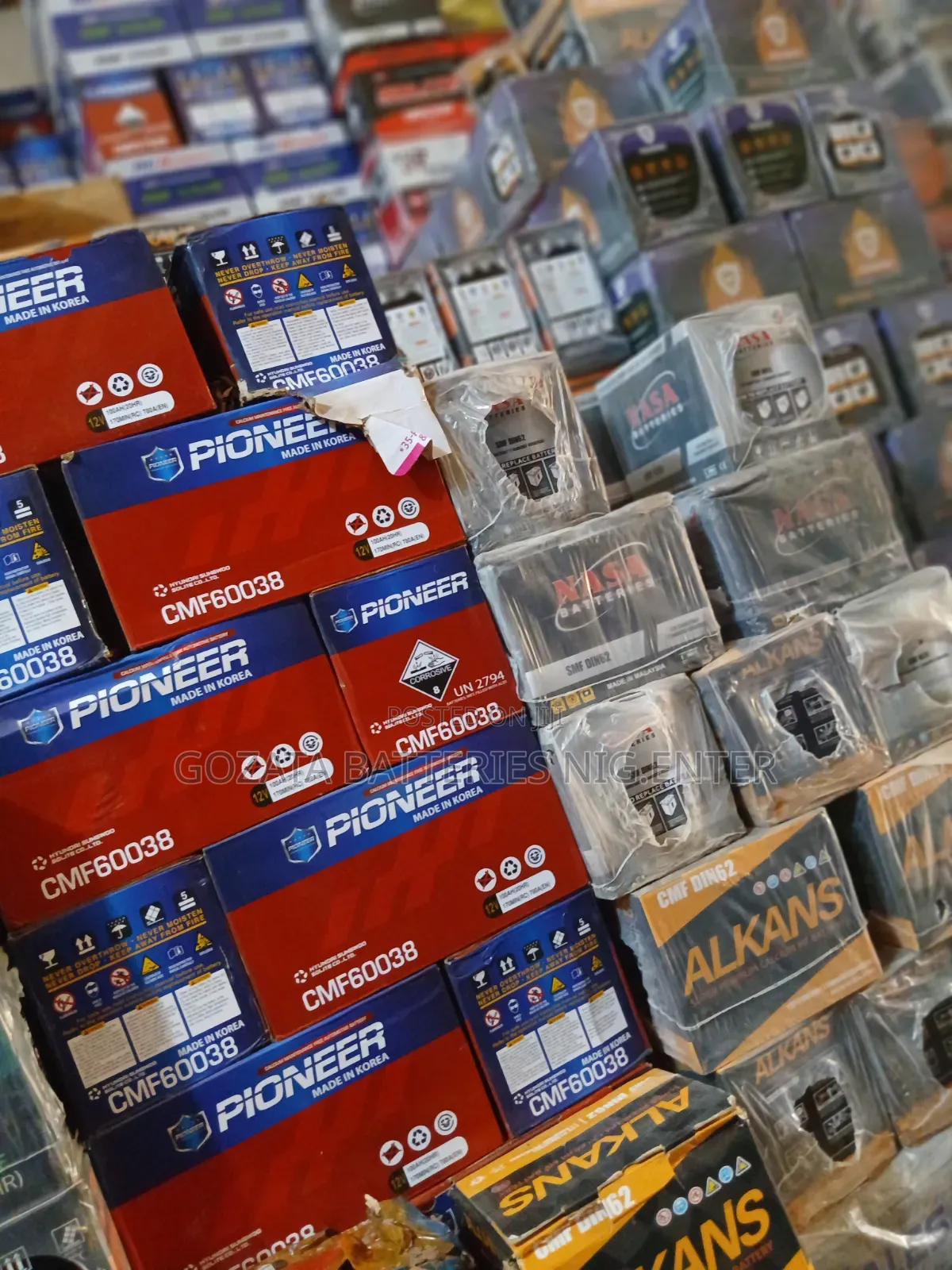 Car Batteries 75ah Mf DIN75