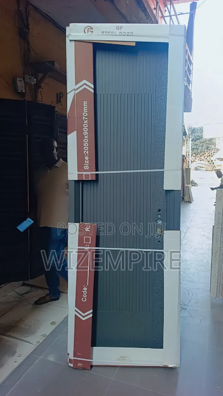 2.5ft by 8ft Security Steel Doors Available